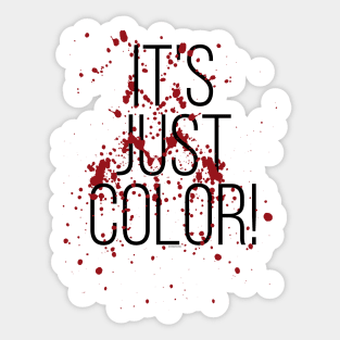 It's just Color! Sticker